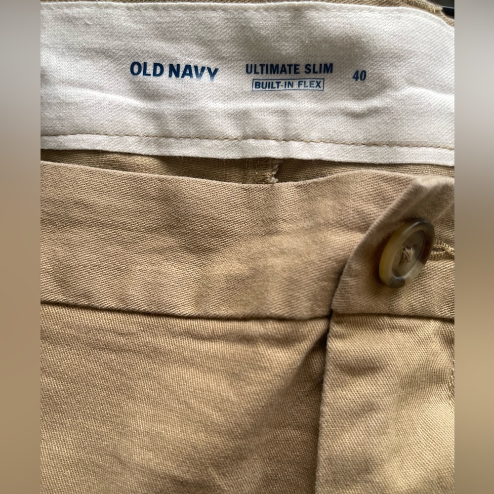 Old Navy Ultimate Slim Built In Flex Chino Shorts… - image 4